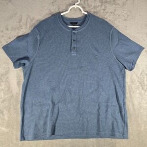 Banana Republic Henley‎ Shirt Soft Wash Casual Button Up XXL
